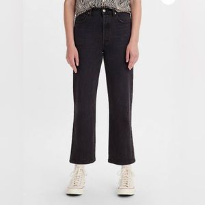 Levi’s ribcage straight ankle jeans